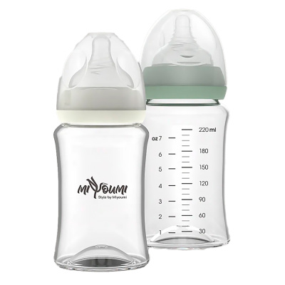 Бутылочки для кормления 2 штуки Miyoumi BOTTLE02-220M/216+250 1