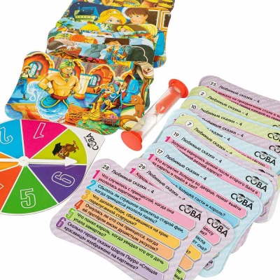 Настольная игра-викторина Умная Сова Любимые сказки 4 Bondibon ВВ4840