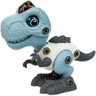 Конструктор Динозавр Тираннозавр RoboLife 13.5 см свет и звук 1TOY Т23902 1