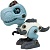 Конструктор Динозавр Тираннозавр RoboLife 13.5 см 29 деталей свет и звук 1TOY Т23902