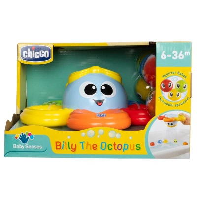 Игрушка для ванны Осьминог Билли Chicco 00010037000000 5