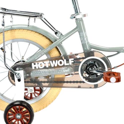 Велосипед детский двухколёсный Junfa Toys 12HW-1042 зеленый фото 3