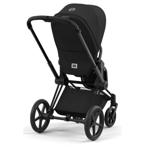 Коляска 2 в 1 Cybex Priam IV Matt Black Sepia Black фото 20