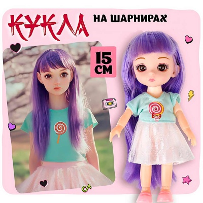 Кукла Alisa Kawaii mini 15 см 1toy Т24352 3