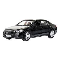 Машина металлическая инерционная Mercedes Benz s-class v223 12 см Технопарк SCLASS-13-BK