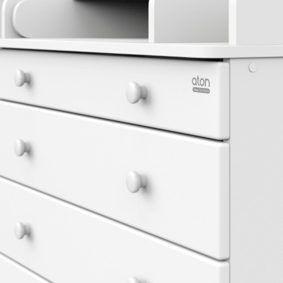 Комод пеленальный Maks Атон Белый Аляска-белый 3