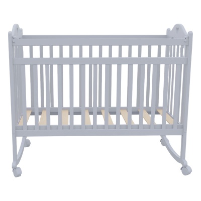 Кроватка колесо-качалка Incanto Sofi KR-0008/4С серый 03