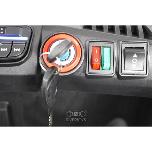 Детский электромобиль RiverToys C777CC красный фото 20