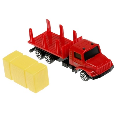 Машинка Грузовик сеновоз Технопарк 2028096-HAYTRUCK-R 03