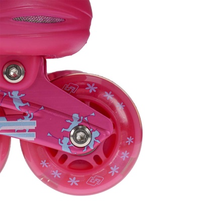 Ролики раздвижные М 34-37 Рыжий кот 7299PM  4