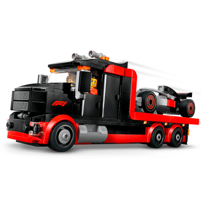 Конструктор Lego City 60493 Грузовик F1 м гоночный автомобиль 3