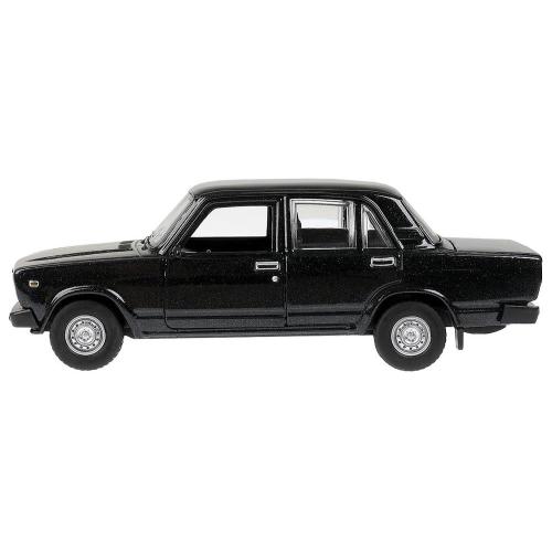 Машинка металлическая ВАЗ-2105 Жигули Технопарк 2105-12-BK фото 3