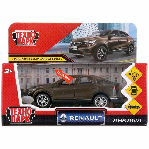 Коллекционная машинка Renault Arkana Технопарк ARKANA-12SLFIL-BN фото 6