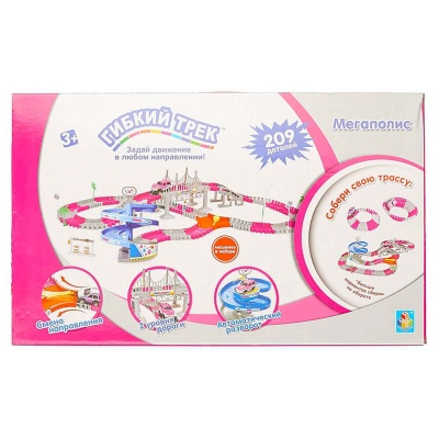 Гибкий трек Мегаполис 1Toy Т10197