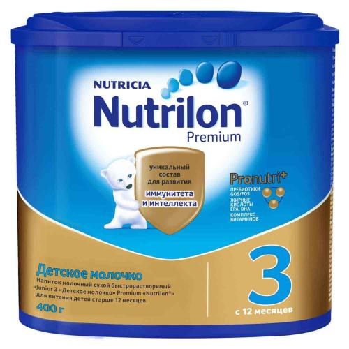 Молочко детское Nutrilon 3 Junior 400г с 12 мес