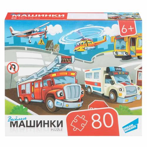 Пазл 80 Машинки Dream Makers RI8003