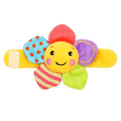 Погремушка на руку Цветочек Жирафики 939714