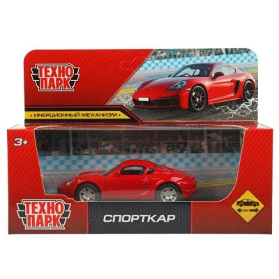 Металлическая машинка Спорткар Технопарк 2005C109-R 05