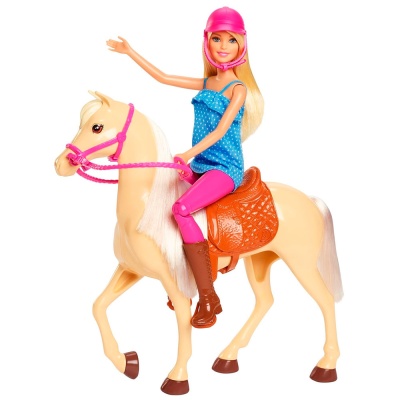 Игровой набор Барби и лошадь Barbie Mattel FXH13