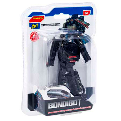 Игрушка Трансформер Bondibot Робот-паровоз Bondibon ВВ5900 4