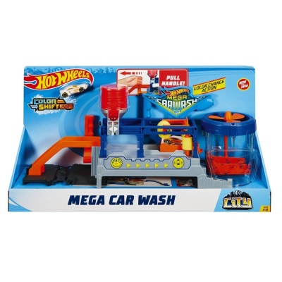 Игровой набор Хот Вилс Сити Мега Автомойка Hot Wheels FTB66