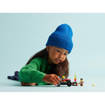 Конструктор Lego City 60410 Пожарно-спасательный мотоцикл 05