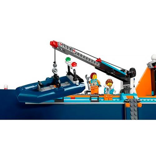 Конструктор Lego City 60368 Корабль исследователь Арктики фото 3