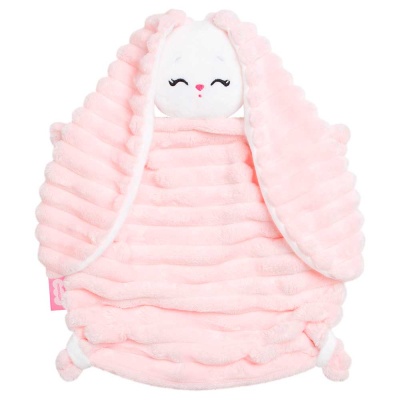 Игрушка комфортер Зайка Банни Клубничный крем Мякиши 769 01