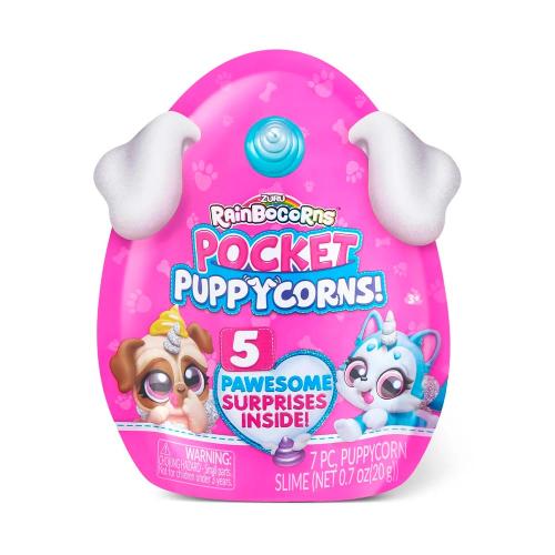 Игровой набор сюрприз Rainbocorns Pocket Puppycorn Zuru 9285 фото 2