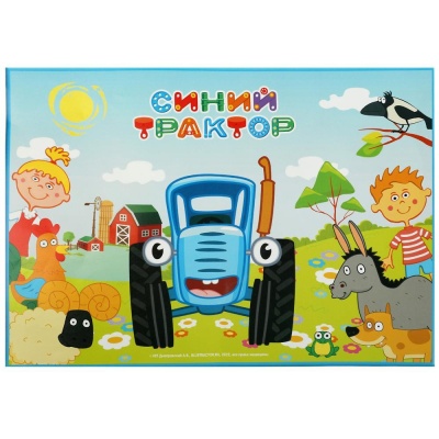 Игровой коврик Синий Трактор Умка YJ131210655-3 01