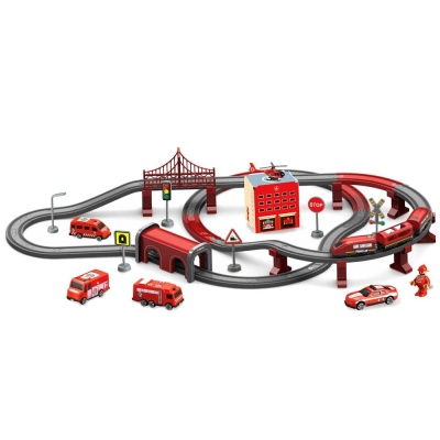 Железная дорога InterCity Megapolis Служба спасения 1Toy Т20834