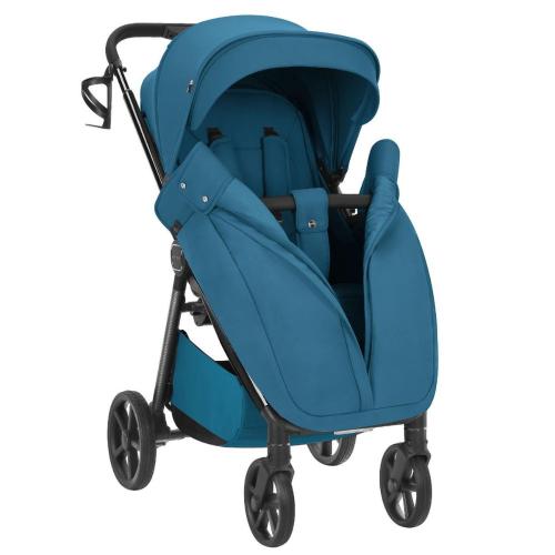 Детская прогулочная коляска Carrello Bravo Carbon CRL-5530 Azure Blue фото 2