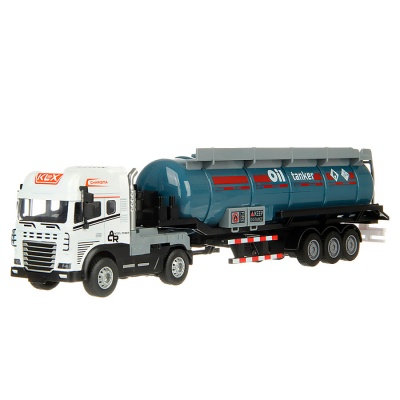 Грузовик цистерна фрикционный 39 см свет звук Veld Co 132827 1