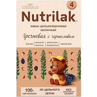 Каша Procereals Гречневая цельнозерновая с черносливом молочная 200 г Nutrilak