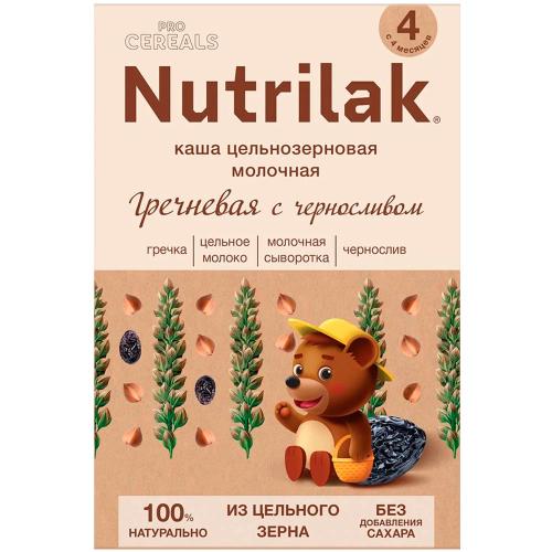 Каша Procereals Гречневая цельнозерновая с черносливом молочная 200 г Nutrilak