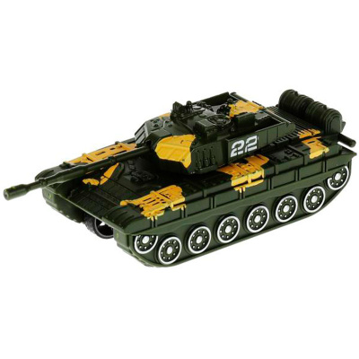 Игрушка машинка металлическая Танк Технопарк 2107C127-R (192) 4