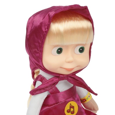 Мягкая озвученная игрушка Маша и Медведь Маша 29 см Мульти-Пульти V85833-29B0 03