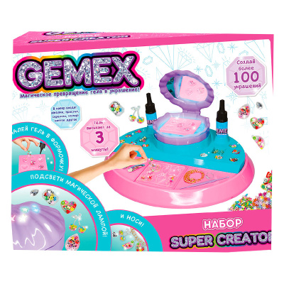 Набор Super Creator для создания украшений и аксессуаров Gemex HUN8633 3