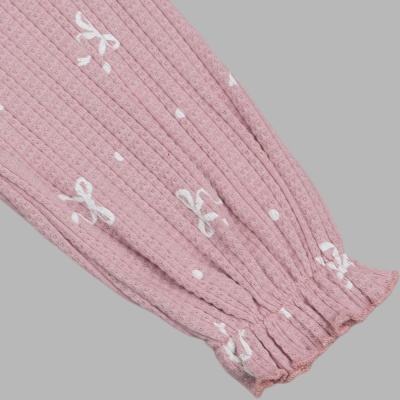 Блузка Бантики Чуди Кидс 499125Ц2 розовый 03