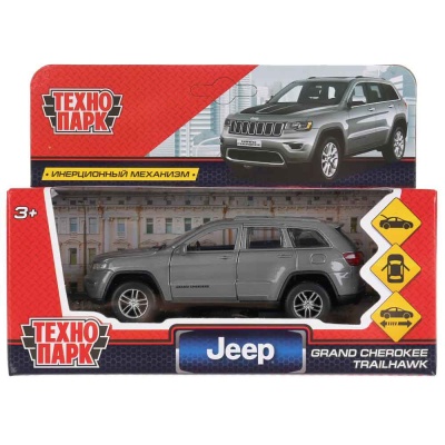 Игрушка Машина Jeep Grand Cherokee Технопарк CHEROKEE-12-GY 3