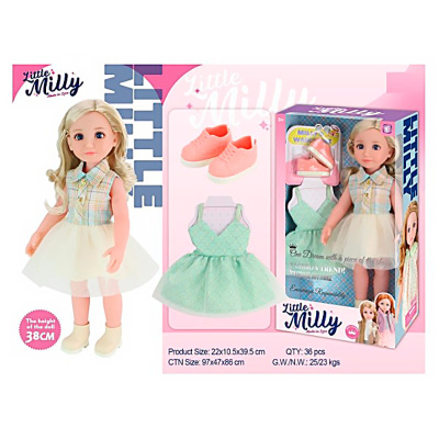 Кукла Little Milli 38 см с аксессуарами Y24023387 2