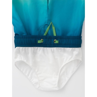 Шорты купальные Crockid ТК 19008/3 ФВ зелёный 03