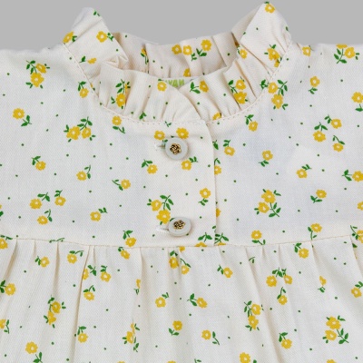 Платье Жёлтые цветы Чуди Кидс 510625Ц2-1 экрю 02