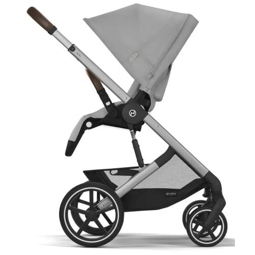 Коляска детская 3 в 1 Cybex Balios S Lux SLV Stone Grey фото 6