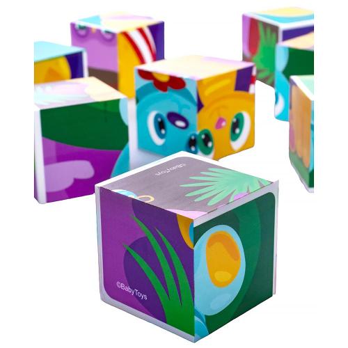 Кубики Малышам 9 штук Baby Toys Десятое королевство 05495 фото 3