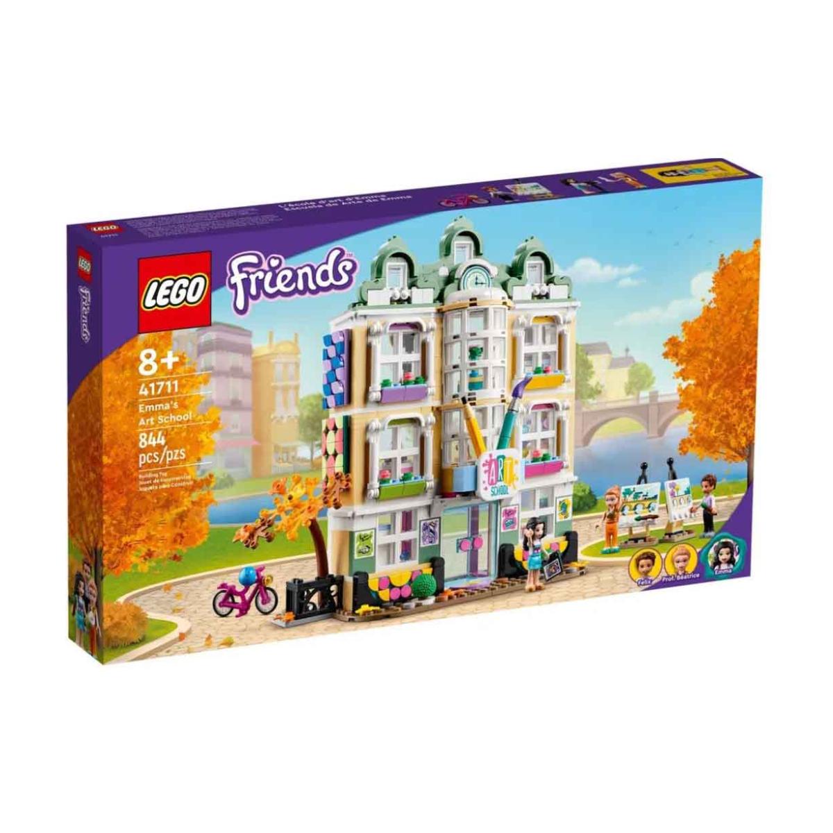 Конструктор Lego Friends Художественная школа Эммы Lego 41711 купить по  цене 8 199 руб., фото, отзывы