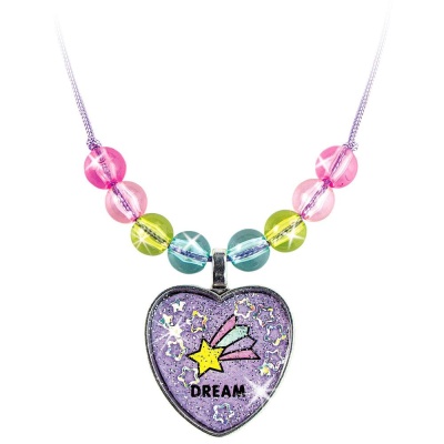 Набор для создания украшений Be TrenDIY Кулон-Сердечко Волшебный мир В001Y 01