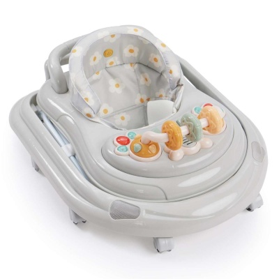 Ходунки Smiley V2 Happy Baby grey