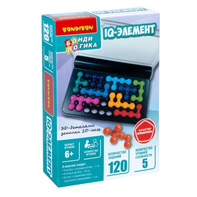 Настольная логическая игра IQ-Элемент Bondibon ВВ5819 02