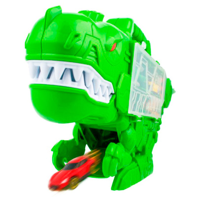 Игровой набор Teamsterz Машинка-транспортер Dino Destroyer HTI 1410004 4